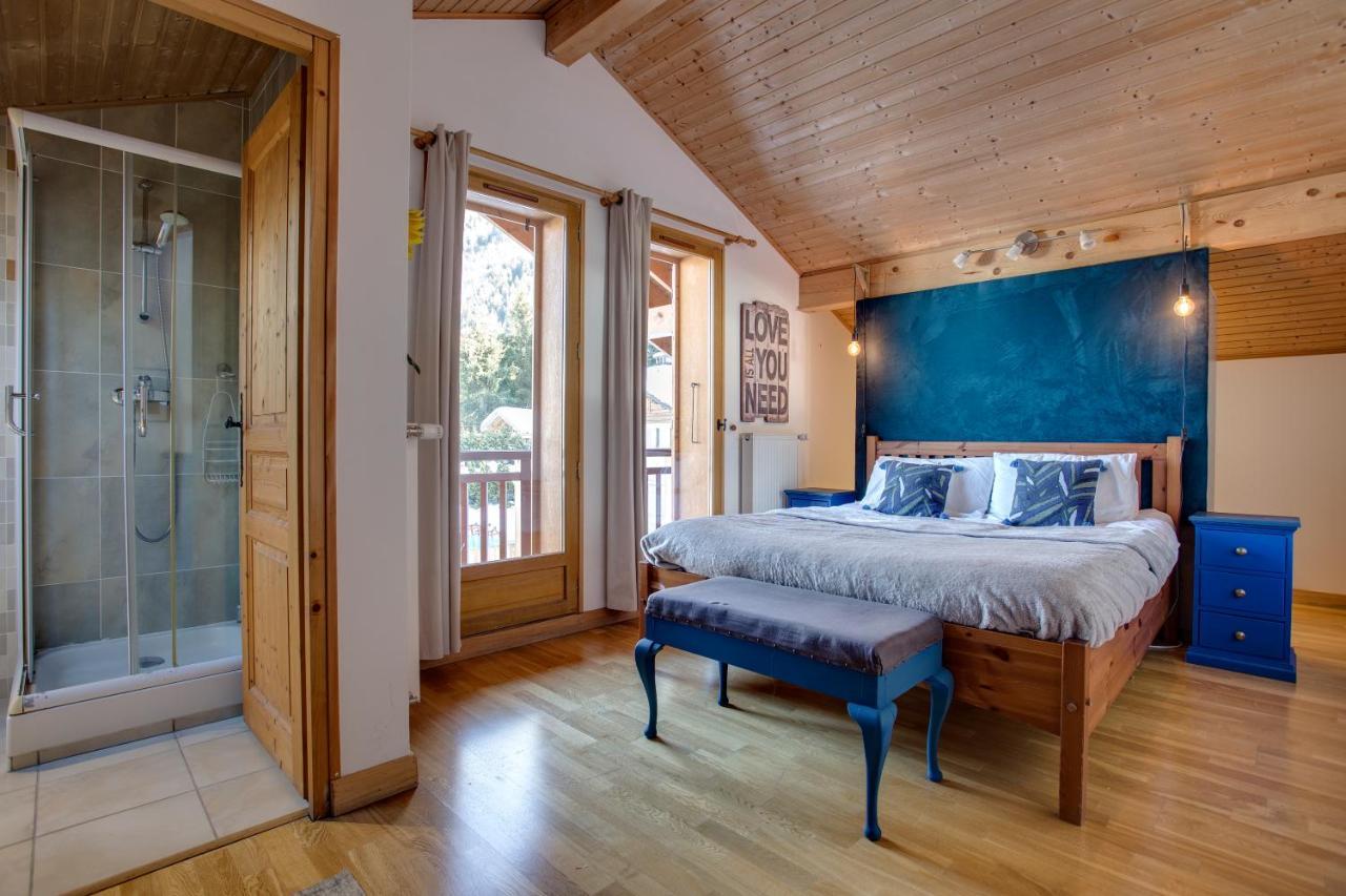 Chamonix Large Chalet, Sleeps 12, 200M2, 5 Bedroom, 4 Bathroom, Garden, Jacuzzi, Sauna Extérieur photo